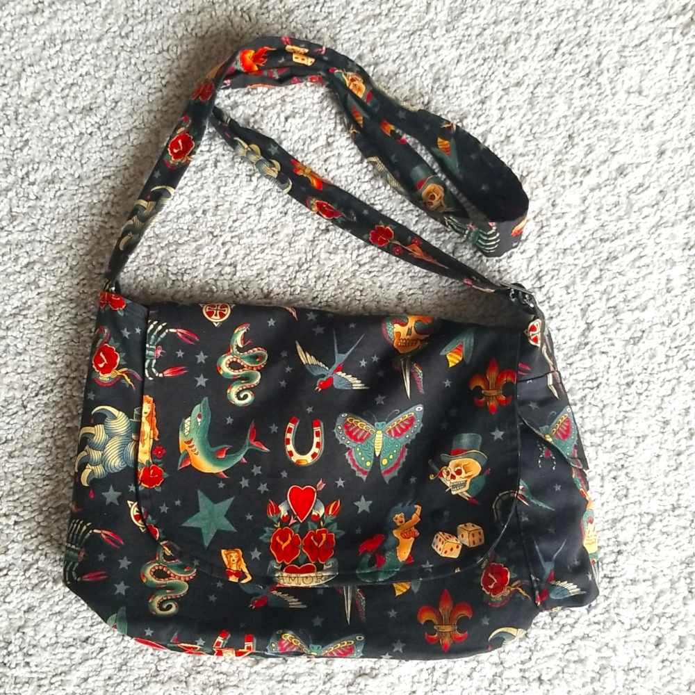 Crossbody bag tattoos